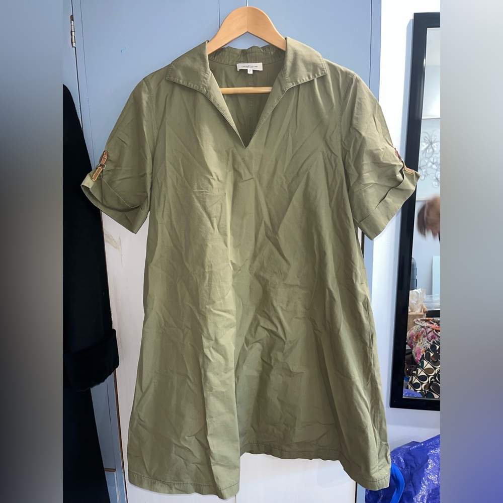 Lafayette 148 New York Sage Green Tunic